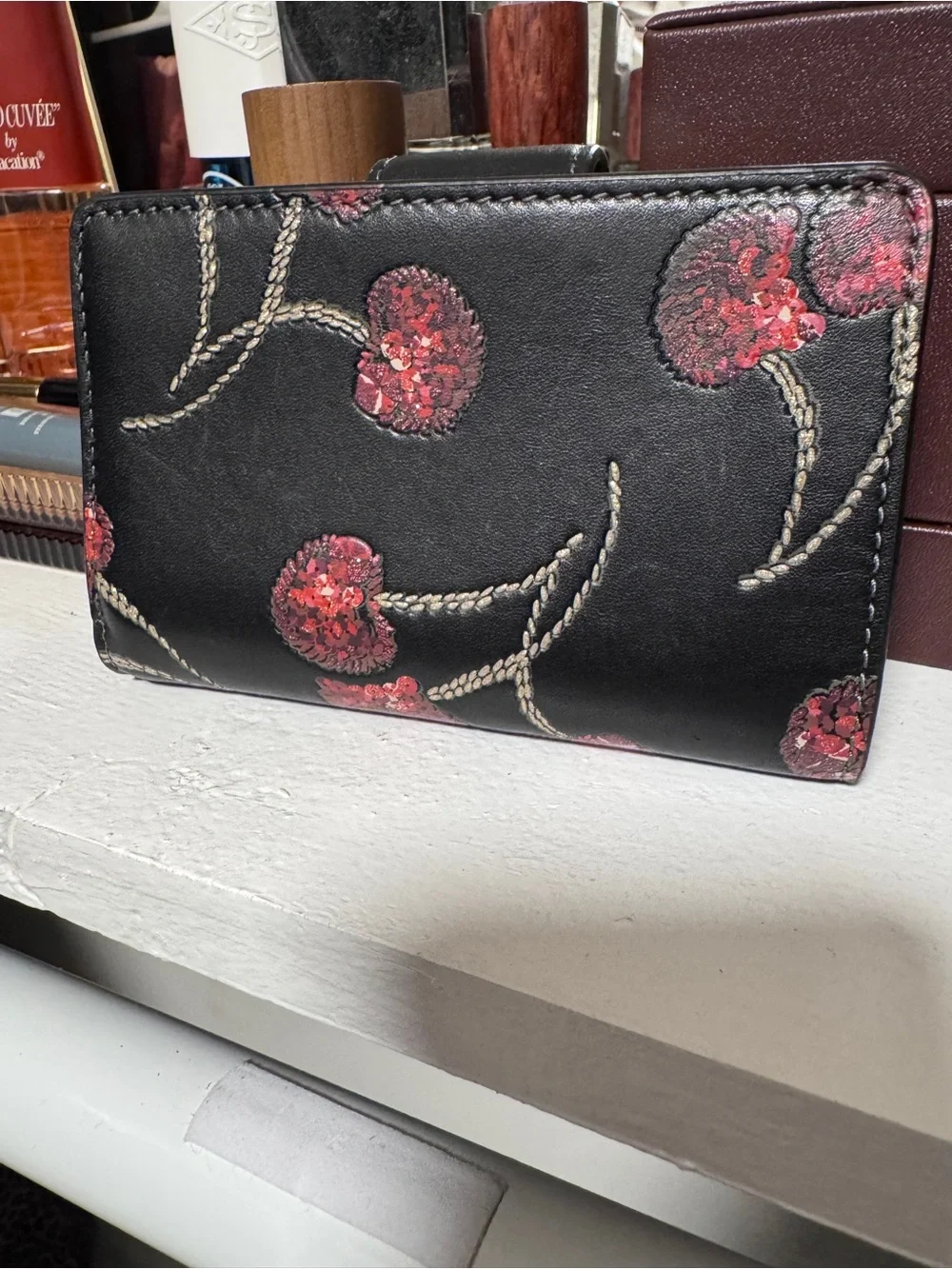 Coach leather wallet